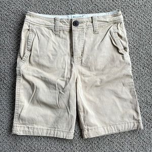 Abercrombie boys khaki shorts